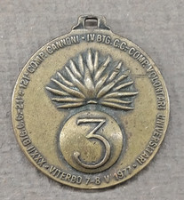 MEDAGLIA GRANATIERI DI