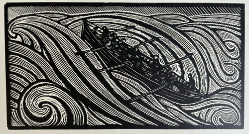 René quillivic gravure - rené, sur