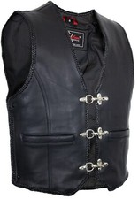 Giubbotto uomo in pelle con