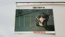 Honda CBX 750 F II depliant ITALIANO moto originale epoca brochure