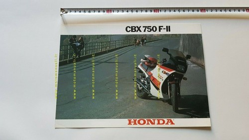 Honda cbx 750 depliant - 750, ii