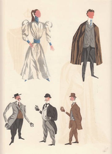 Publicité ancienne costumes