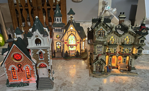 Lemax villaggio natale - villaggio,