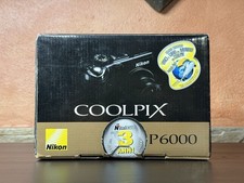 Nikon Coolpix P6000 nera - Fotocamera digitale compatta - 13.5MP 4X VR CCD