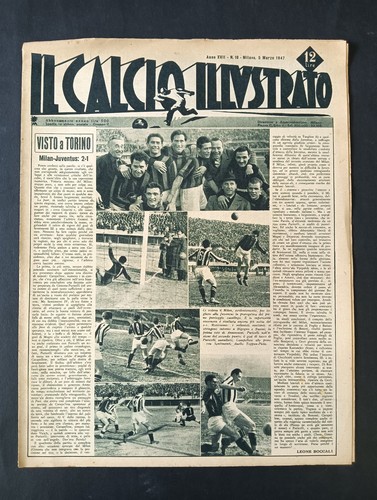 Rivista calcio illustrato - il,