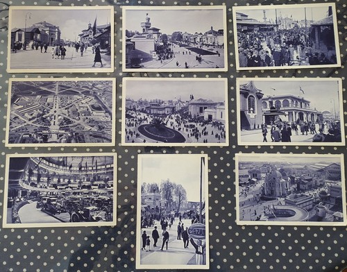 Lotto cartoline 1928 fiera - lotto,
