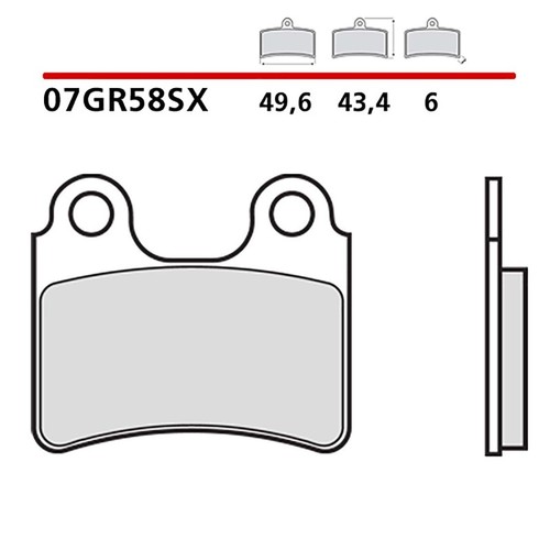 Brembo kit pastiglie - pastiglie, freno