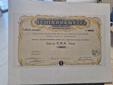 Certificato titolo una - certificato, da