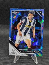 2021-22 Cromo UCL Zaffiro Edizione Leggenda Immagine Variazioni Alessandro Del Piero