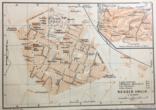 Reggio emilia antica mappa - emilia-antica,