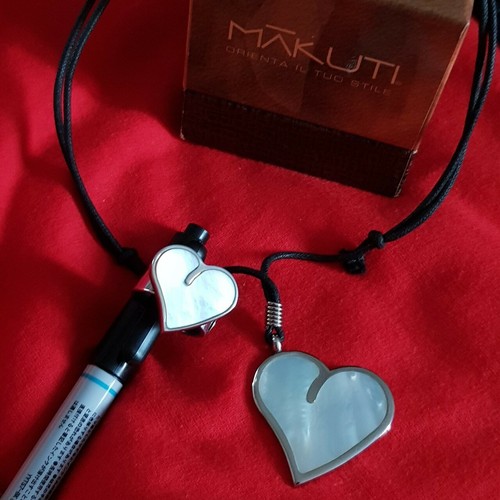 Ciondolo cuore acciaio - cuore,