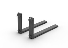 Denti forche FEM2 / ISO2 per portaforche 2 pezzi, forca pallet, originale Vetter