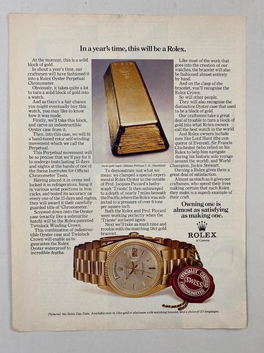 Pubblicità vintage rolex day - rolex,