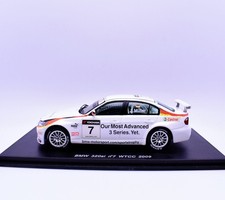 Modellino auto racing scala 1:43 BMW 320 si WTCC Spark modellismo statico muller