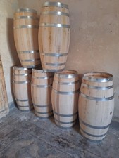 Botti in legno castagno artigianali da 60 Litri.