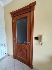 Coppia Porte Da Interno In Vero Legno 
