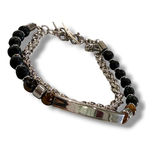 Bracciale acciaio doppio - bracciale,