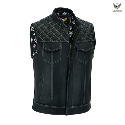 Gilet uomo leatherick top - gilet,