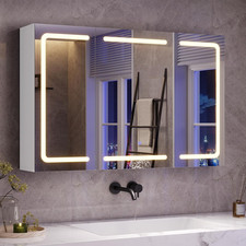 Specchio Bagno Contenitore Con