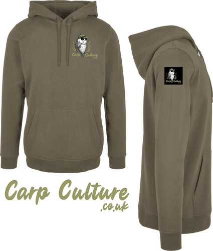 Felpa con cappuccio pesca alla