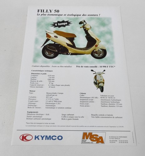 Kymco filly 1999 - kymco,