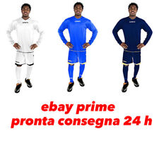 Legea Danzica Manica Lunga Kit Muta Divisa Completino Completo Calcio Calcetto