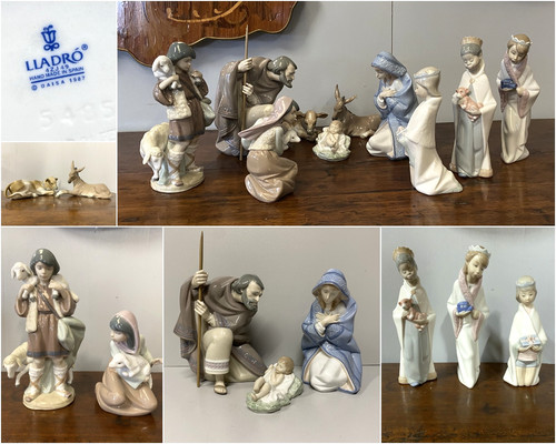 Presepe lladrò porcelain - presepe,