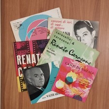 Lotto 2 X 45 giri / 4 X LP 10” Copertine LUIGI VERONESI - Italia Anni '50