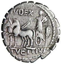 T Vettius Sabinus AR Serrate