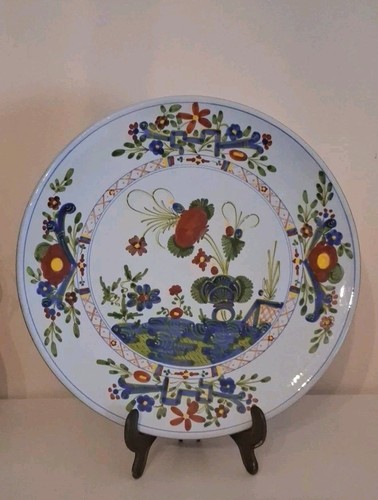 Piatto ente ceramica faenza - ente, a