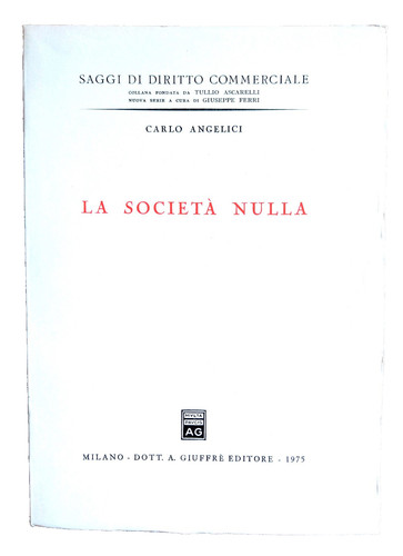 Angelici societa nulla - nulla, "