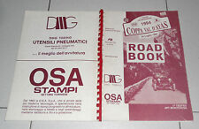 ROAD BOOK COPPA VAL D'AYAS 1 Trofeo APT Monterosa 1994 Autostoriche Auto d'epoca