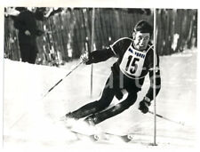 1971 ÅRE COPPA DEL MONDO SCI ALPINO Patrick RUSSELL in gara slalom gigante *Fot