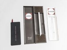 1970 AURORA THESI ECOSTEEL SCATOLA METALLO LUCIDO E SPAZZOLATO E CARTA INUTILIZZATA E COME NUOVA!!!