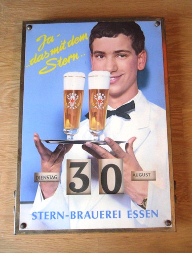 Kalender ewiger bier - bier, stern