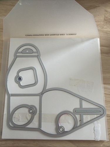 Scatola ricordo sizzix stampin - ricordo,