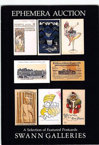 Cartolina effimera asta - cartolina,