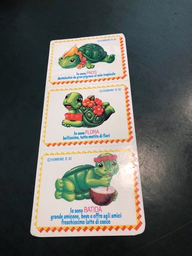 Adesivo kinder ferrero - adesivo,