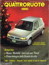 Quattroruote 446-1992 Alfa 155