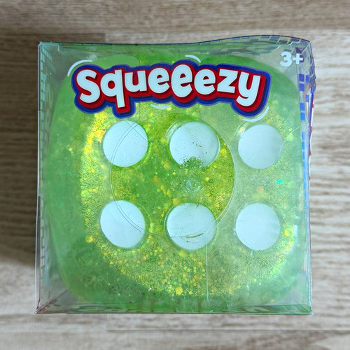 Squeeezy tattile verde dadi - squeeezy,