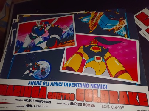 Fotobusta mazinga contro - mazinga,