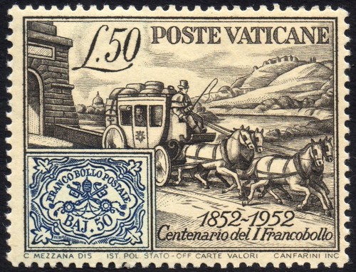 Città del vaticano - città, 1952