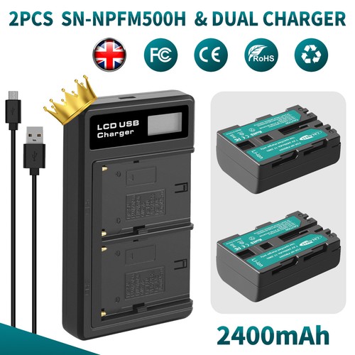Batteria 4ah np - 2.4ah, np-fm500h