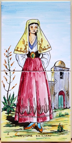 Ceramica vietri pannello - ceramica,