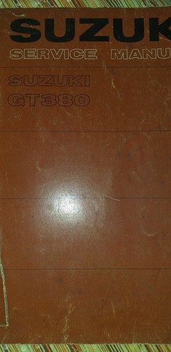 Suzuki 380 manuale - 380, officina