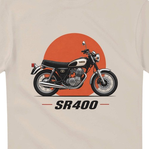 Yamaha sr400 shirt classic - sr400, t