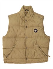 Gilet imbottito MURPHY & NYE uomo vela UK 36 piccolo beige poliammide BH10