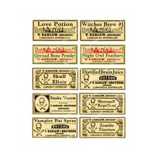 Adesivi Halloween, 10