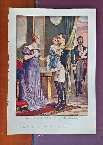 Stampa epoca libro - d'epoca, da