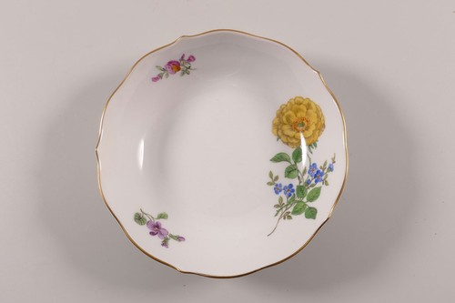 Meissen ciotola rotonda fiore